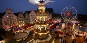Rostock - jarmark bożonarodzeniowy